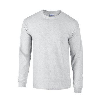 Gildan Unisex Adult Plain Ultra Cotton Long-Sleeved T-Shirt