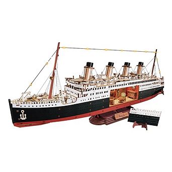 3D Puzzle 1912 Ocean Liner 433 pc DIY Lights Up