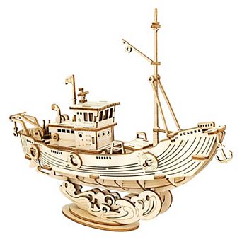 DIY 3D Puzzle - Fishing Ship - 104 pc