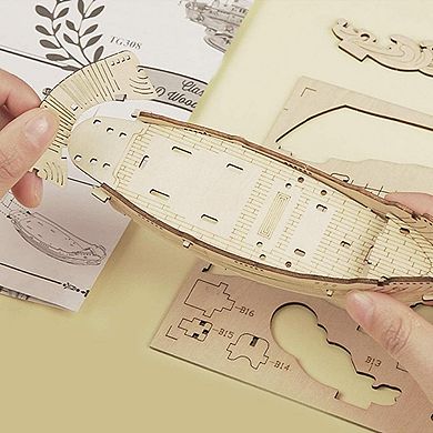 DIY 3D Puzzle - Fishing Ship - 104pcs