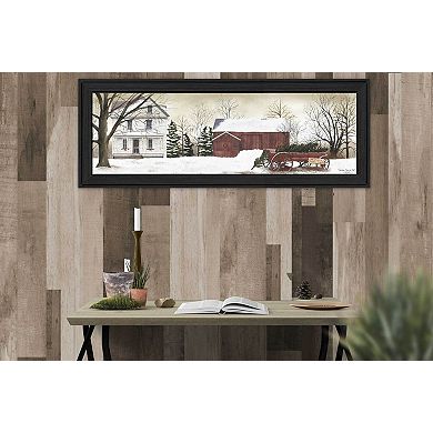 Modern Home Decor Trees Framed Wall Art Print for Living Decoration