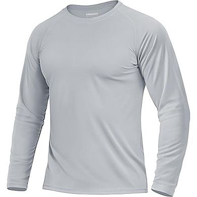 Men’s UPF 50+ Sun Protection Shirt Long Sleeve Quick Dry Lightweight