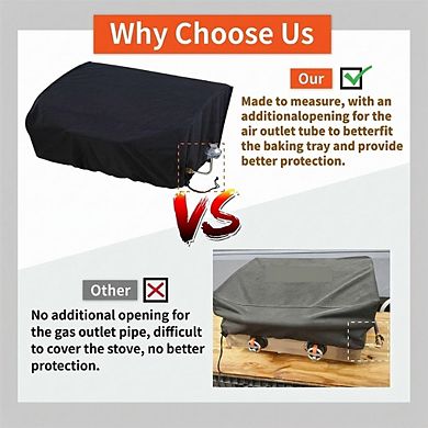 22 Inch Griddle Cover Water Resistant 600D Polyester Heavy Duty with Air Vent 1 Piece