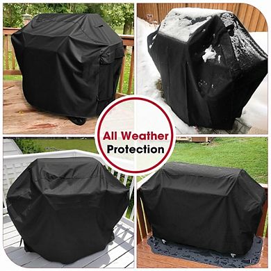 60 Inch Heavy Duty Waterproof Grill Cover Fade Resistant Outdoor BBQ Protector 1 Piece