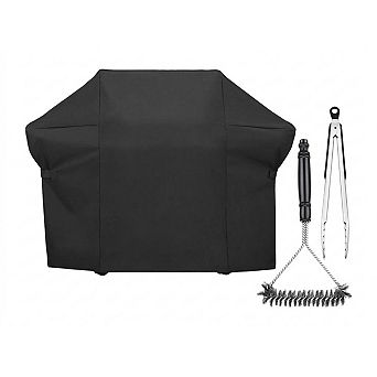 Heavy Duty Grill Cover Fits Summit 400 Series Gas Grills 66.8L x 26.8W x 47H inches Set