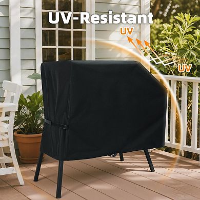 Griddle Cover for 22 Inch and 17 Inch with Hood and Stand Waterproof Windproof 1 Piece