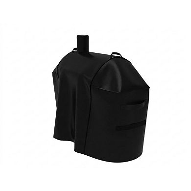 Waterproof Offset Smoker Grill Cover 56.5 x 28.25 x 40.75 Inch Black 1 Piece