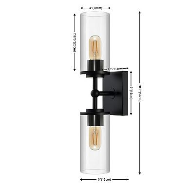 Safavieh Lolita 2-Light Wall Sconce