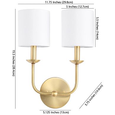 Safavieh Ferrara Double Shade Wall Sconce