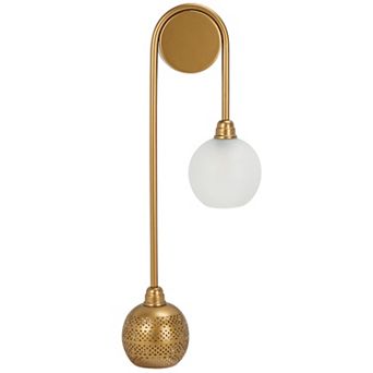 Safavieh Amari Dimmable Wall Sconce with Frosted Glass Shade