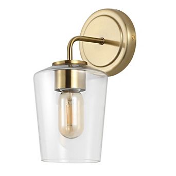 Safavieh Prospect Wall Sconce with Clear Glass Shade