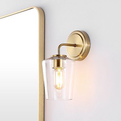 Safavieh Prospect Wall Sconce with Clear Glass Shade