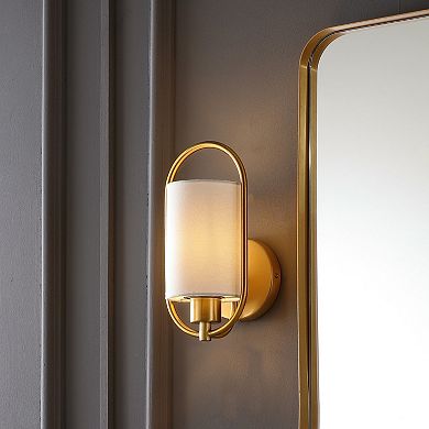 Safavieh Haldea Wall Sconce with Gold Finish