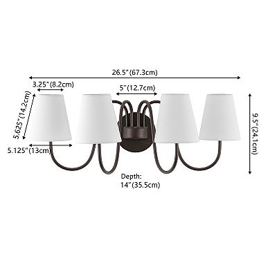 Safavieh Rhea 3-Light Wall Sconce