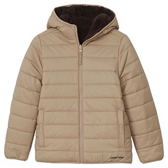 Boys 4-20 Lands' End Feather-Free Reversible Hooded Jacket