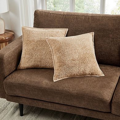 Brooklyn Loom Decorative Sherpa Throw Pillows