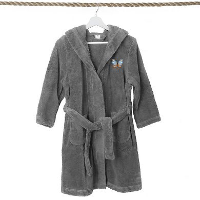 Linum Home Textiles Super Plush Kids Butterfly Hooded Bathrobe