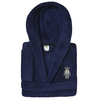 Linum Home Textiles Super Plush Kids Robot Hooded Bathrobe