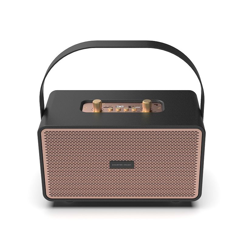 Sharper Image Classico Portable Bluetooth USB & AUX Speaker, Green