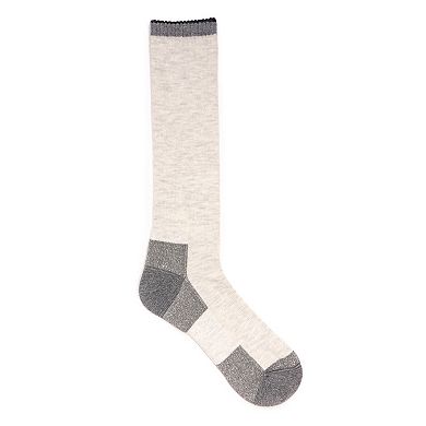 MUK LUKS Ruff & Tuff Over the Calf Wool Blend Socks