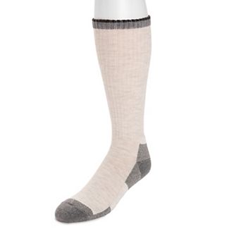 MUK LUKS Ruff & Tuff Over the Calf Wool Blend Socks