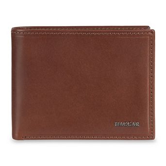 Men's Haggar® RFID Genuine Leather Pocketmate Wallet