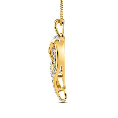 Made For You 1/2 Carat T.W. Lab-Grown Diamond Heart Pendant Necklace