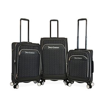Juicy Couture Morgana 3 pc Softside Luggage Set