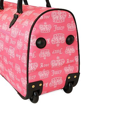 Juicy Couture 22-Inch Softside Wheeled Duffel Bag
