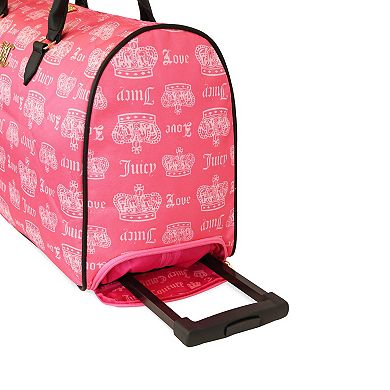 Juicy Couture 22-Inch Softside Wheeled Duffel Bag