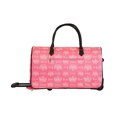 Juicy Couture 22-Inch Softside Wheeled Duffel Bag