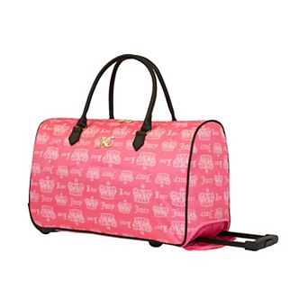 Juicy Couture 22-Inch Softside Wheeled Duffel Bag