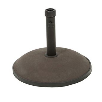 BAOURE Heavy Duty Concrete Umbrella Base with Durable Iron Support Pole and Tension Knob