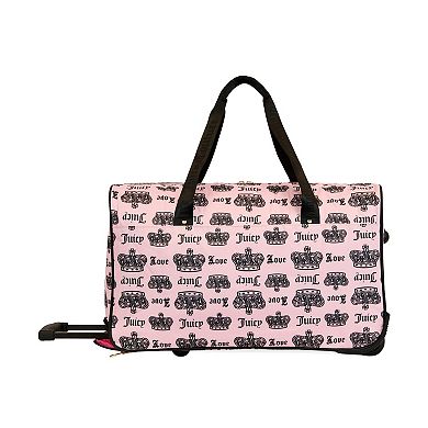 Juicy Couture Jada 22-Inch Softside Wheeled Duffel Bag