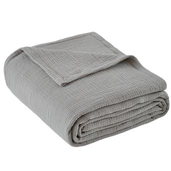 Sweet Home 100% Cotton Muslin Oversized Throw Blanket