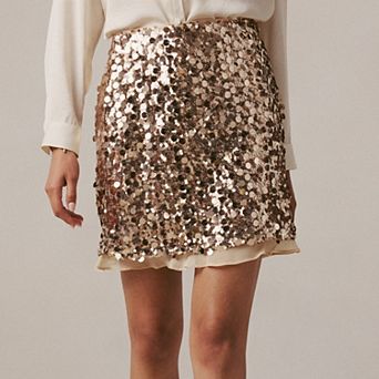 Women's LC Lauren Conrad Sequins Mini Skirt