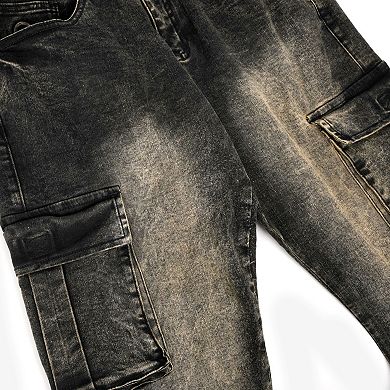 Men's Caliber Denim Co. NIGHTFALL Cargo Pants