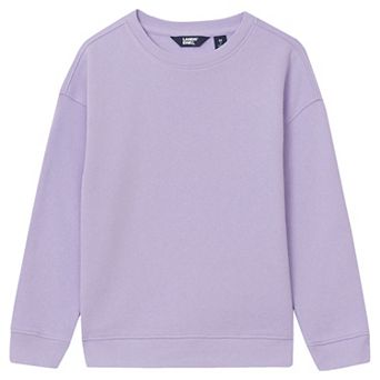 Boys 2-16 Lands' End Relaxed Fit Fleece Crewneck Sweatshirt in Regular & Husky