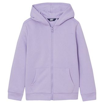Kids 10-20 Lands' End Solid Fleece Zip Hoodie in Husky