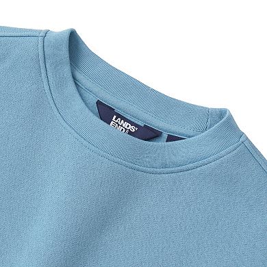 Kids 2-16 Lands' End Relaxed Fit Fleece Crewneck Sweatshirt