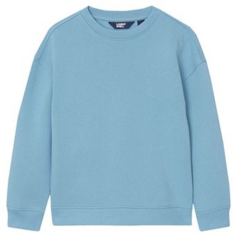 Kids 2-16 Lands' End Relaxed Fit Fleece Crewneck Sweatshirt