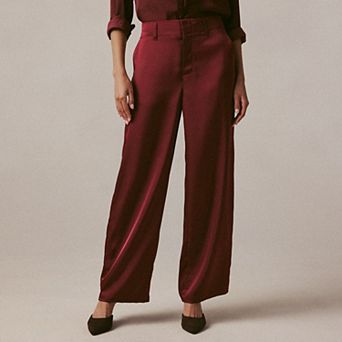 Women's LC Lauren Conrad Drapey Trouser with Elastic Back