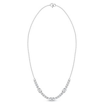 Éthique Sterling Silver 2 Carat T.W. Lab Grown Diamond Necklace