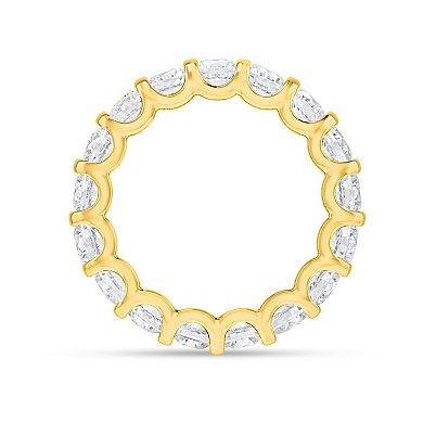 Éthique Sterling Silver 2 Carat T.W. Lab-Grown Diamond Eternity Band Ring