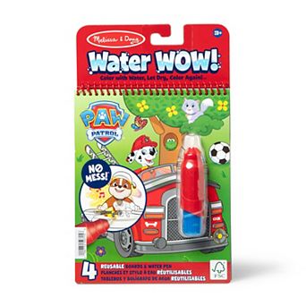 Melissa & Doug Paw Patrol Water WOW! 4 Reusable Boards & Water Pen