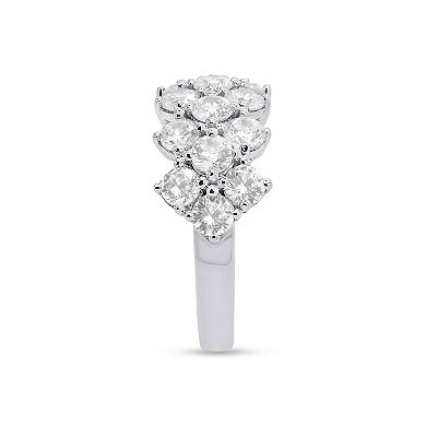 Éthique Sterling Silver 2 Carat T.W. Lab-Grown Diamond Ring