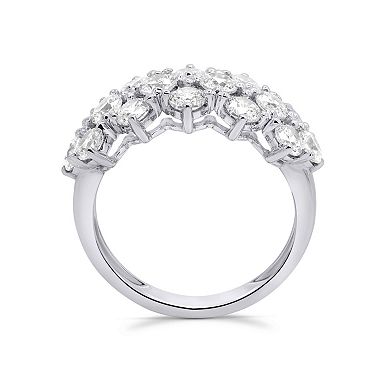 Éthique Sterling Silver 2 Carat T.W. Lab-Grown Diamond Ring