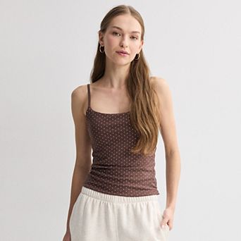 Juniors' Pink Republic Bra Free Cami