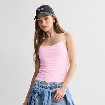 Juniors' Pink Republic Bra Free Cami
