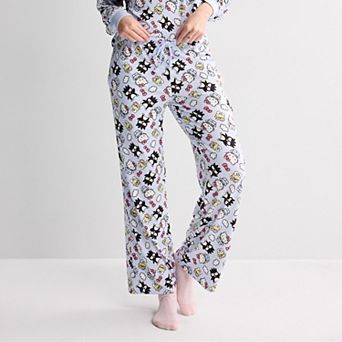 Juniors' Hello Kitty And Friends Allover Print Pajama Pants